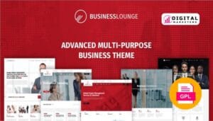 Business Lounge | Multi-Purpose Consulting & Finance Theme v2.1.1 [GPL]