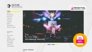 CSS Igniter Oxium WordPress Theme v1.3.3 [GPL]