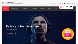CSS Igniter Sessions WordPress Theme v1.12.8 [GPL]