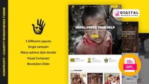 CharityHeart Charity Responsive WordPress Theme v1.7 [GPL]