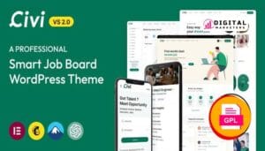 Civi Job Board WordPress Theme v2.1.6.3 [GPL]