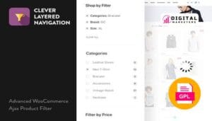 Clever WooCommerce Ajax Product Filter v1.5.0 [GPL]