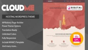 Cloudme Host WordPress Hosting Theme v1.1.6 [GPL]