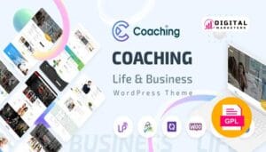 Coaching Life And Business Coach WordPress Theme v3.8.5 [GPL]