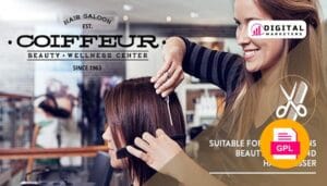 Coiffeur Hair Salon WordPress Theme v6.2 [GPL]