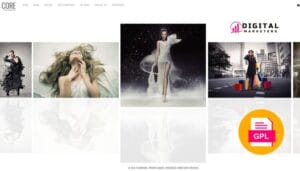 Core Minimalist Photography Portfolio v5.9.1 [GPL]