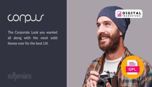 Corpus Responsive Corporate WordPress Theme v3.4.0 [GPL]