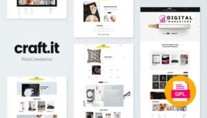 Craftit Artisan Shopping Theme v2.1 [GPL]