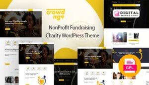 Crowdngo Fundraising Charity WordPress Theme v1.0.2 [GPL]