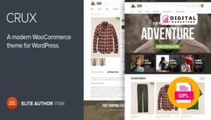Crux A modern and lightweight WooCommerce theme v2.2.0 [GPL]