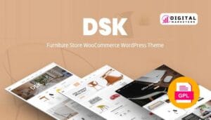 DSK Furniture Store WooCommerce WordPress Theme v1.9 [GPL]