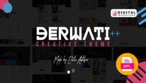 Derwati Trendy & Creative Portfolio Theme v1.1 [GPL]