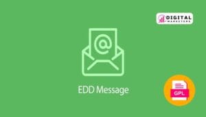 Easy Digital Downloads Message v1.2.3 [GPL]