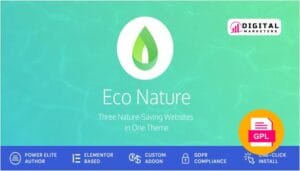 Eco Nature Environment & Ecology WordPress Theme v1.4.9 [GPL]