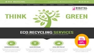 Eco Recycling Ecology & Nature WordPress Theme v2.2 [GPL]