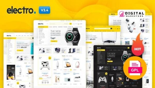 Electro Electronics Store WooCommerce Theme v3.5.5 [GPL]