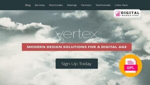 Elegant Themes Vertex WordPress Theme v1.8.15 [GPL]