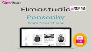 ElmaStudio Ponsonby WordPress Theme v1.1.6 [GPL]