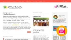 ElmaStudio Waipoua WordPress Theme v1.1.3 [GPL]
