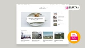 ElmaStudio Weta WordPress Theme v1.1.2 [GPL]