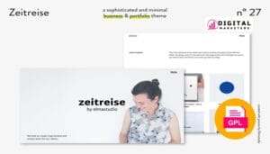 ElmaStudio Zeitreise WordPress Theme v1.0.8 [GPL]
