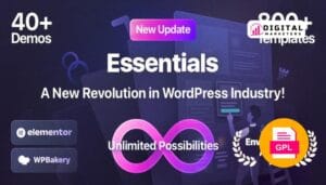 Essentials Multipurpose WordPress Theme v3.1.9 [GPL]