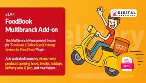 FoodBook Multibranch Add-on v1.9.2 [GPL]