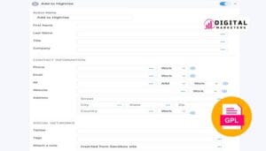 Formidable Forms  Highrise CRM v1.06 [GPL]