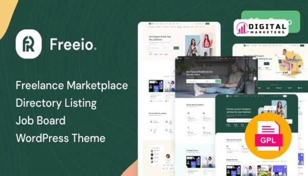 Freeio Freelance Marketplace WordPress Theme v1.3.15 [GPL]