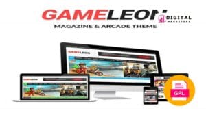 Gameleon WordPress Arcade Theme & News Magazine v8.1 [GPL]