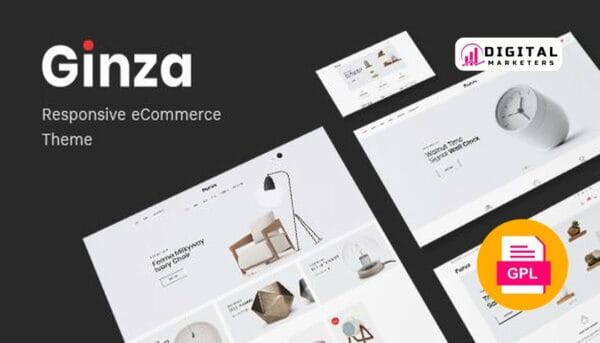 Ginza Furniture Theme for WooCommerce WordPress v1.0.6 [GPL]