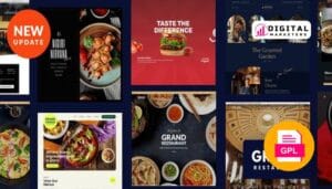 Grand Restaurant Cafe WordPress Theme v6.8.2 [GPL]