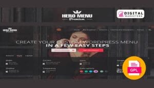 Hero Menu  Responsive WordPress Mega Menu Plugin v1.16.2 [GPL]