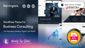 Herrington Business Consulting WordPress Theme v1.0.4 [GPL]