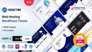 Hostim Web Hosting WordPress Theme with WHMCS v4.2.0 [GPL]