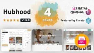Hubhood Directory & Listing WordPress Theme v1.5.4 [GPL]