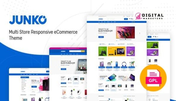Junko Technology Theme for WooCommerce WordPress v1.1.3 [GPL]