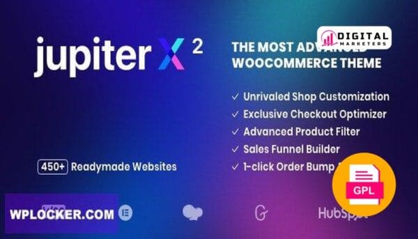 JupiterX Multi-Purpose Responsive Theme v4.5.0 [GPL]