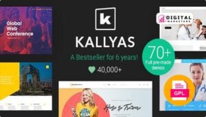 KALLYAS Creative eCommerce Multi-Purpose WordPress Theme v4.18.1 [GPL]