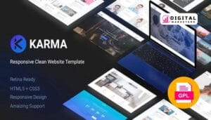 Karma Responsive WordPress Theme v6.3.1 [GPL]