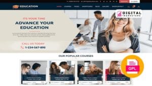 LMS Education WordPress Theme v8.4 [GPL]