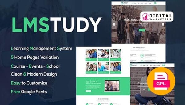 LMStudy Education LMS WooCommerce Theme v2.1 [GPL]