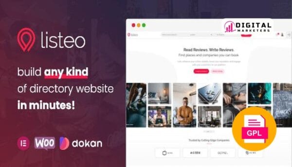 Listeo Directory & Listings With Booking WordPress Theme v1.9.60 [GPL]