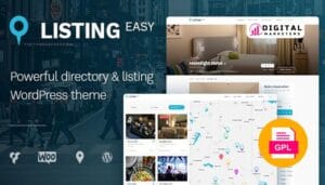 ListingEasy Directory WordPress Theme v1.9.2 [GPL]