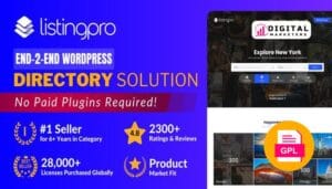 ListingPro Directory & Listing WordPress Theme v2.9.3 [GPL]