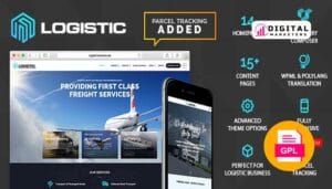 Logistic WP Theme For Transportation Business v7.4 [GPL]
