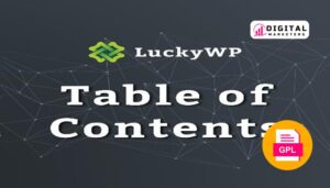 LuckyWP Table of Contents for AMP v1 [GPL]