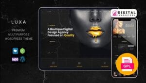 Luxa Luxury Black MultiPurpose WordPress Theme v1.1.0 [GPL]