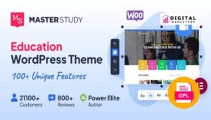 Masterstudy Education LMS WordPress Theme v4.8.108 [GPL]