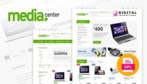 MediaCenter Electronics Store WooCommerce Theme v2.7.20 [GPL]